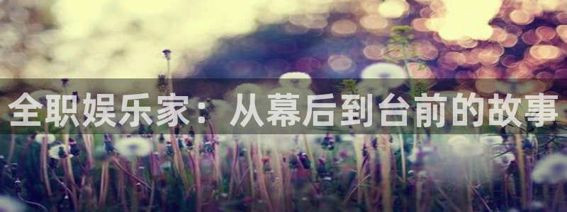 星欧娱乐app下载：全职娱乐家：从幕后到台前的故事