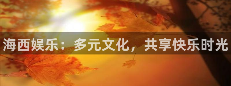 星欧娱乐链接：海西娱乐：多元文化，共享快乐时光