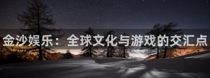 星欧娱乐注册登录入口：金沙娱乐：全球文化与游戏的交汇点